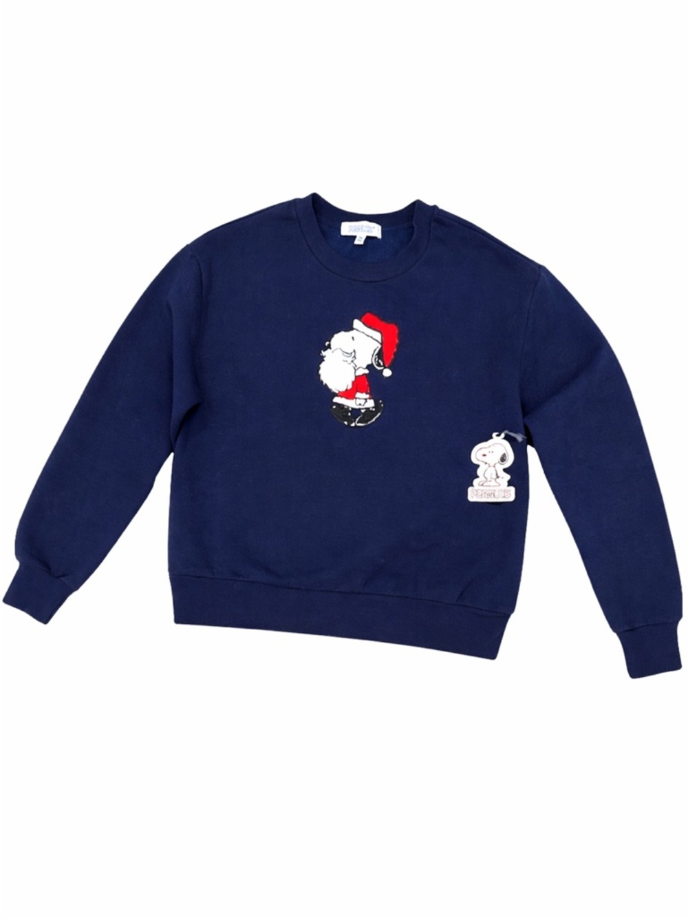 Peanuts Snoopy Santa Christmas Sweatshirt Medium - Picture 2 of 6